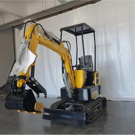 AGT 13.5 HP B&S 1-ton Mini & Small Excavator Micro Crawler Digger, Gasoline, With Thumb Clip For Sale | AGT-QH12
