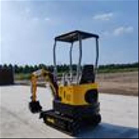 In USA Mini Excavator 1 Ton Digger 13.5hp Gas Tracked Crawler B&S EPA Engine