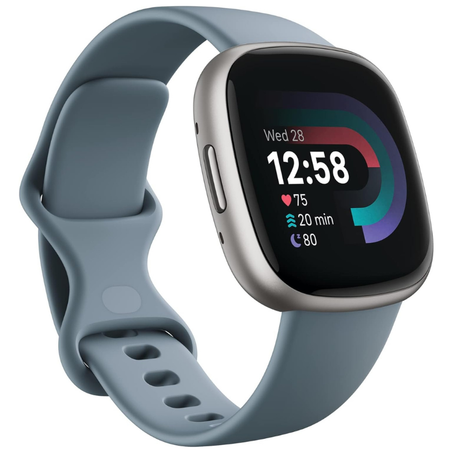 ساعة Fitbit Versa 4 الذكية للياقة البدنية مع الاستعداد اليومي