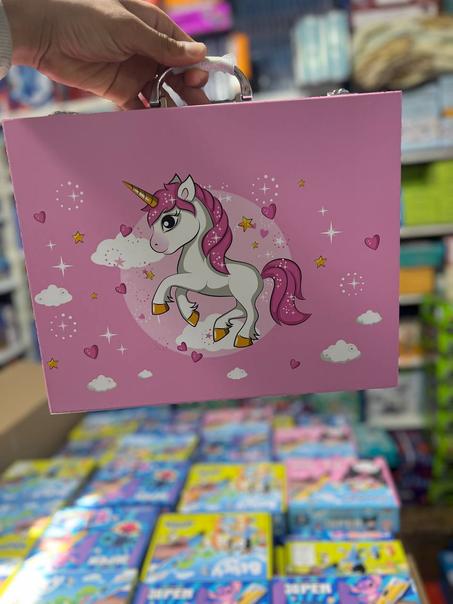 حقيبة التلوين 50 قطعة