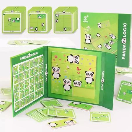 Panda magnetic puzzle