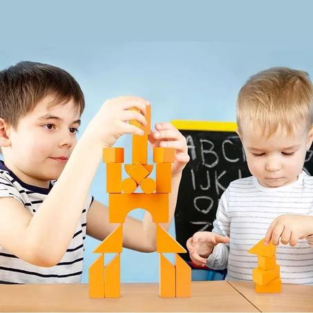 Creative Balance Building Block Game / لعبة البناء و التوازن