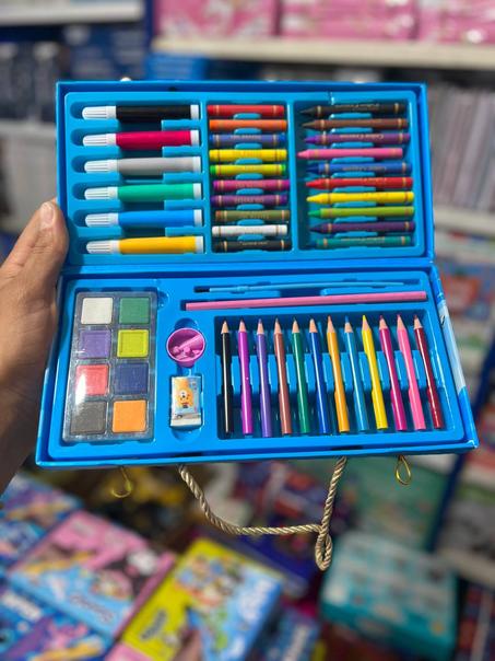 حقيبة التلوين 59 قطعة