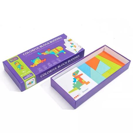 colorful block buddies