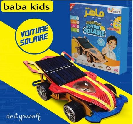 لعبة تركيب السيارة الشمسية