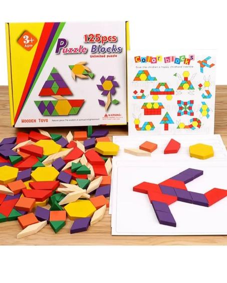 puzzle blocks 125 pcs