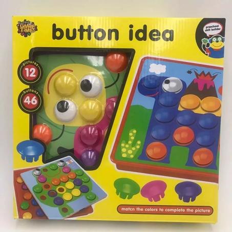 لعبة ازرار المسامير البلاستكية