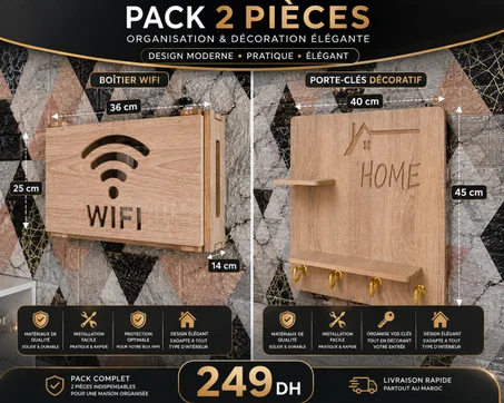pack cash wifi + Dejancteur