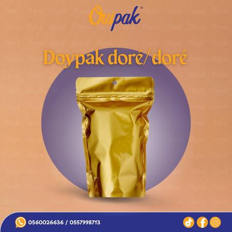 Sac Doypack Couleur Doré/Doré'100قطعة'