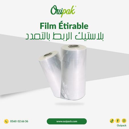 FILM ÉTIRABLE بلاستيك الربط بالتمدد