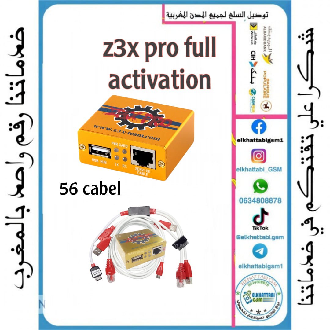 Z3X PRO FULL + CABEL