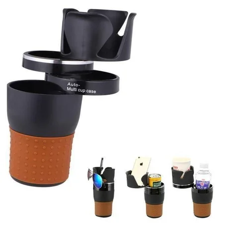 Rotating Silicone Car Cup Holder 2026