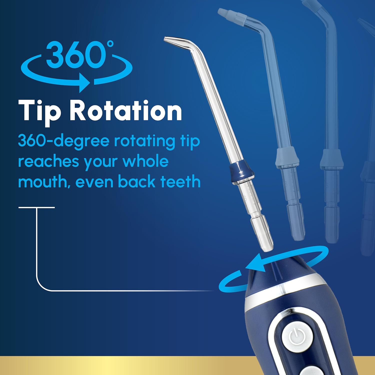 خيط الاسنان المائي. Waterpik Cordless Advanced 2.0