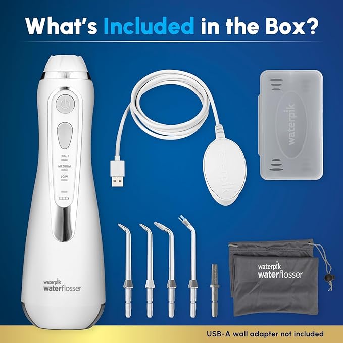 خيط الاسنان المائي. Waterpik Cordless Advanced 2.0