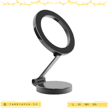 support de téléphone de voiture magnétique stable avec rotation de 360 degrés