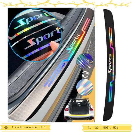 Bondes de protection de malle de voiture au laser