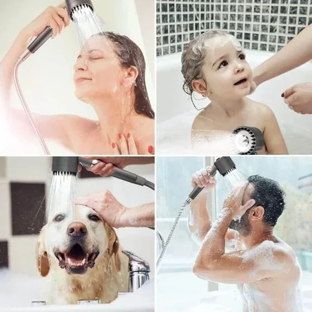 رشاشة الدوش 🚿العصرية ذات ضغط جد قوي وموفر للمياه