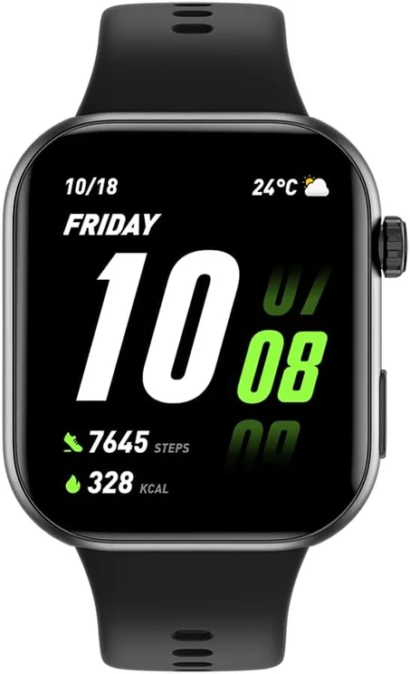 ساعة هواوي Band 10 الذكية مع مراقبة لياقة مدعومة بالذكاء الاصطناعي، تحليل نوم محترف، مساعد صحة عاطفية، تصميم معدني مبسط، شحن سريع، iOS وAndroid، أسود