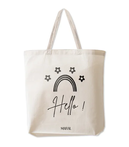 Hello Tote Bag