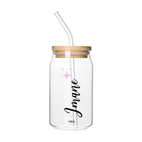 Sparkle Custom Can Glass