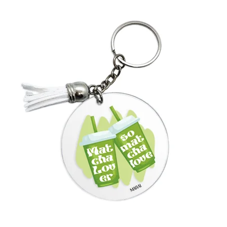 Matcha Lover Key Ring