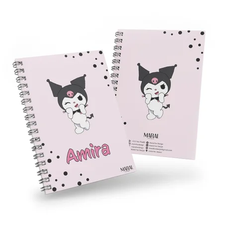 Kuromi Custom Notebook