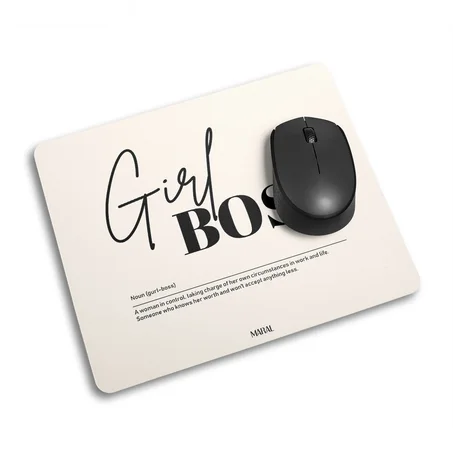 Girl Boss Mouse Pad