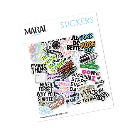 Quotes Stickers Set of 30