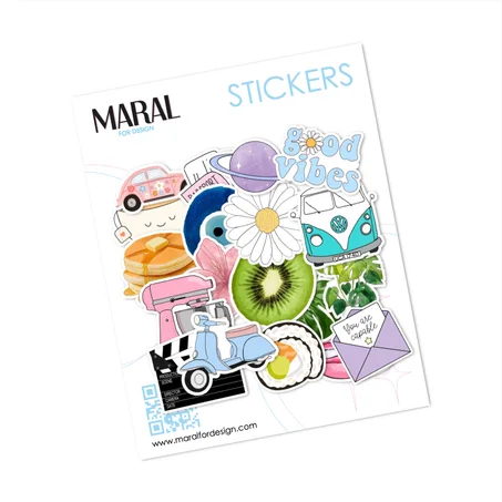Random Large Stickers Set of 20