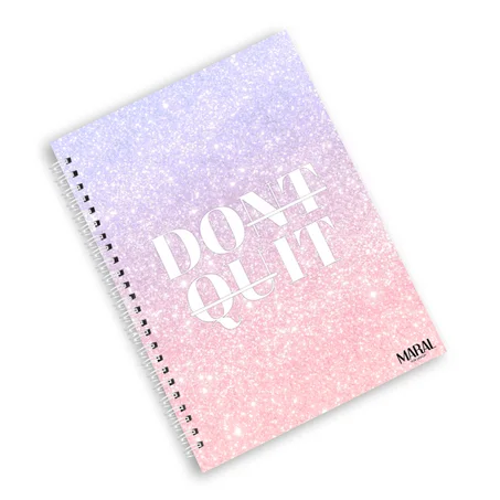 Glitter Notebook
