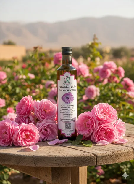 ماء الورد المقطر 370ml