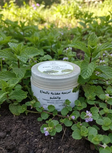 تبريمة مغذية بالنعناع و الفليو