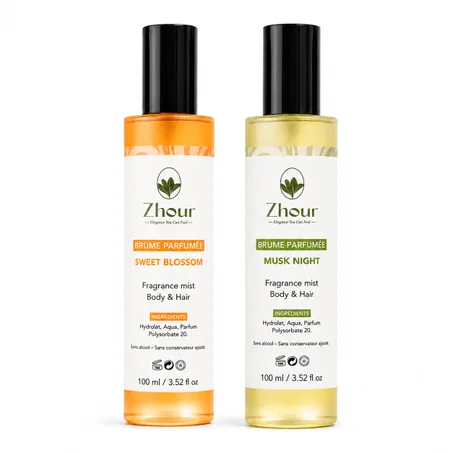 Brumes (2) Caresse Vanillée et MuskNight  – 200 ml