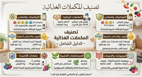 "المكملات الغذائية