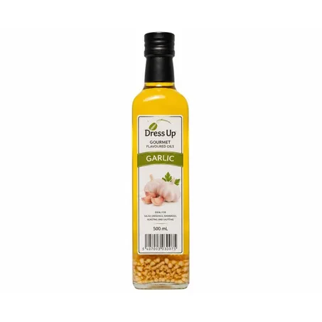 Huile Aromatisée à l’Ail Dress Up Gourmet – 500 ml