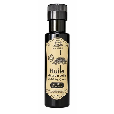 Huile de Graines de Lin Alimentaire – 100 ml