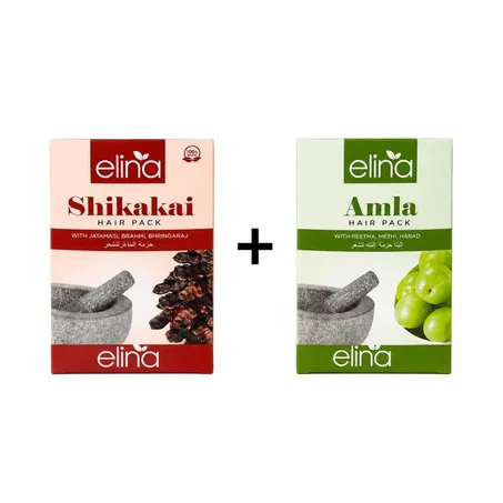 Shikakai & Amla Hair Pack – Duo de soins capillaires au Shikakai et à l’Amla