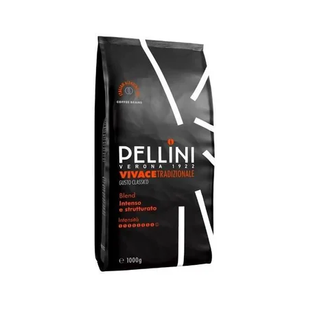 Café en graines Classique traditionnel et vivant, 1kg - Pellini