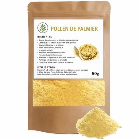 Poudre naturelle de palmier – 100% pure 50G