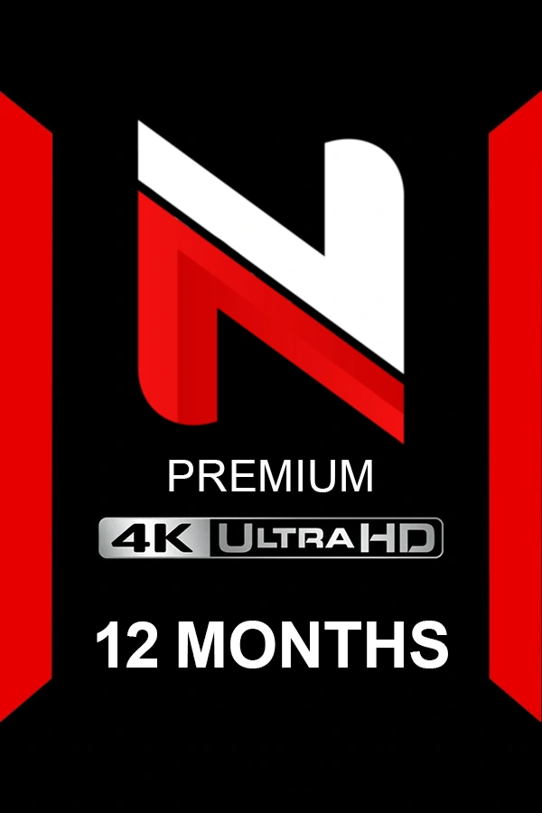 NETFLIX PRIMIUM 4K 12 MONTHS