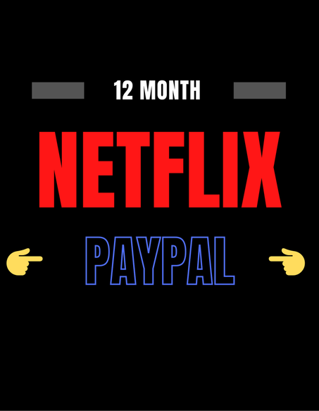 NETFLIX PRIMIUM 4K 12 MONTHS