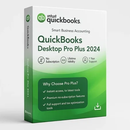 Intuit QuickBooks Desktop Pro plus 2024 |USB| FULL VERSION Perpetual License
