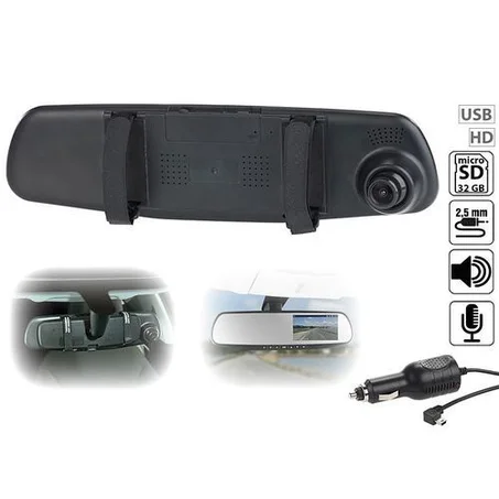 Caméra auto miroir HD 1080P