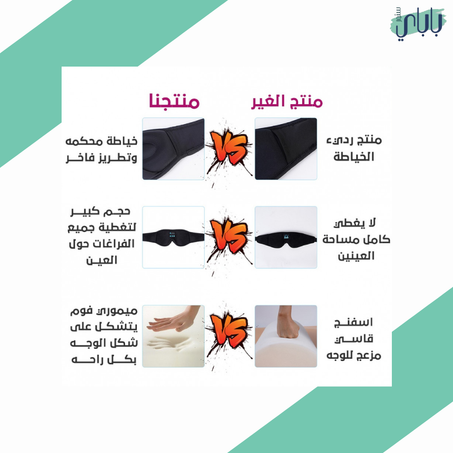أغطية العين مع سماعة بلوتوث