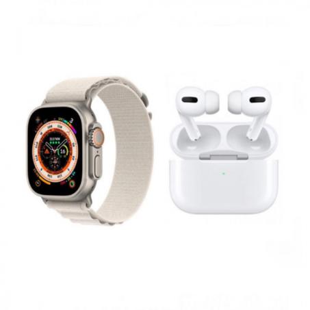 بكج ساعه الترا + سماعه شبيهة الاصلية