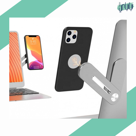 لايت آند دورابل - حامل الجوال المغناطيسي على شاشة اللابتوب