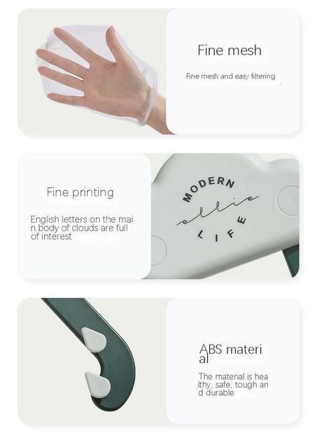 FILTRO  COLADOR DE FREGADERO DE COCINA CON 100 BOLSAS DE MALLA