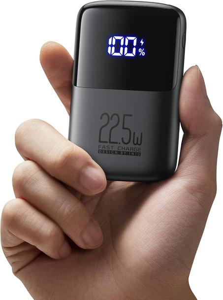 شاحن محمول صغير و سريع الشحن USB C 10000mAh