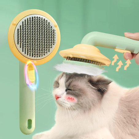 فرشاة تمشيط شعر القطط و الحيوانات الأليفة