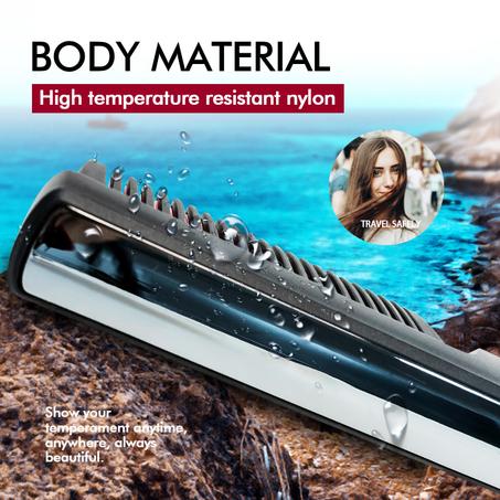 المشط الحراري المثالي لتسخين الشعر من السيراميك